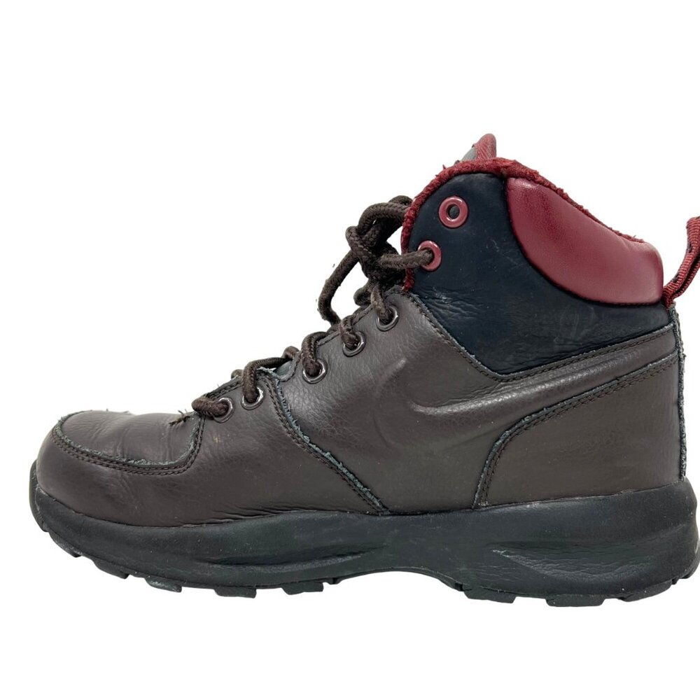 Nike ACG High Top Manoa Kids / Youth Black Red 2012โ Style 472648-200 Size 4